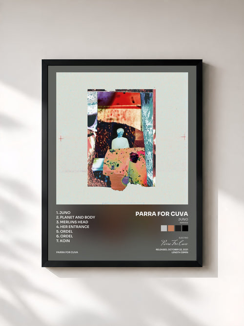 Parra For Cuva · Juno (Remixes) — Affiche encadrée