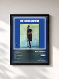 #noir Tableau de l'album The Orbison Way (Remastered) de Roy Orbison, cadre noir, imprimé et encadré en France