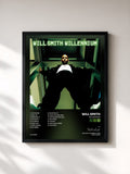 #noir Tableau de l'album Willennium de Will Smith, cadre noir, imprimé et encadré en France