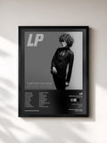 #noir Tableau de l'album Forever for Now (Deluxe Edition) de LP, cadre noir, imprimé et encadré en France