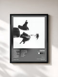 #noir Tableau de l'album AU REVOIR SIMEON de Swing, cadre noir, imprimé et encadré en France