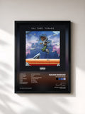 #noir Tableau de l'album The Sun's Tirade de Isaiah Rashad, cadre noir, imprimé et encadré en France