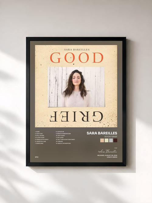 Sara Bareilles · Good Grief — Affiche encadrée
