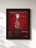 #noir Tableau de l'album Brad Paisley Christmas de Brad Paisley, cadre noir, imprimé et encadré en France