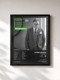 #noir Tableau de l'album Amor Futuro (Edición Especial) de Leonel Garcia, cadre noir, imprimé et encadré en France