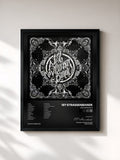 #noir Tableau de l'album Der Sampler 3 de 187 Strassenbande, cadre noir, imprimé et encadré en France