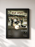 #noir Tableau de l'album Vol 5 de Blue Hawaii, cadre noir, imprimé et encadré en France