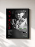 #noir Tableau de l'album Life Is Good de Flogging Molly, cadre noir, imprimé et encadré en France