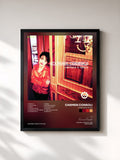#noir Tableau de l'album Confusa E Felice de Carmen Consoli, cadre noir, imprimé et encadré en France