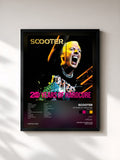 #noir Tableau de l'album 20 Years Of Hardcore (Remastered) de Scooter, cadre noir, imprimé et encadré en France