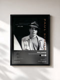#noir Negotiations And Love Songs 1971-1986 di Paul Simon in stampa incorniciata, cornice nera, stampata e incorniciata in Francia