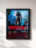 #noir Tableau de l'album Predator 2 (Original Motion Picture Soundtrack) de Alan Silvestri, cadre noir, imprimé et encadré en France