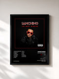 #noir Tableau de l'album The Most Winning de IAmChino, cadre noir, imprimé et encadré en France