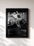 #noir Tableau de l'album Bleachers de Bleachers, cadre noir, imprimé et encadré en France
