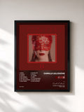 #noir Tableau de l'album II de Camille Lellouche, cadre noir, imprimé et encadré en France