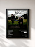 #noir Tableau de l'album Funny Looking Angels de Smith & Burrows, cadre noir, imprimé et encadré en France