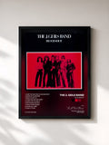 #noir Tableau de l'album Bloodshot de The J. Geils Band, cadre noir, imprimé et encadré en France
