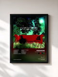 #noir Tableau de l'album All We Know Is Falling de Paramore, cadre noir, imprimé et encadré en France