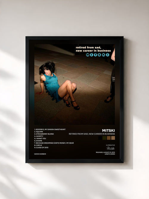 Mitski · Retired from Sad, New Career in Business — Affiche encadrée