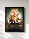 #noir Tableau de l'album Turn It Up de Pixie Lott, cadre noir, imprimé et encadré en France