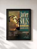 #noir ORO 20 Grandes Canciones Vol. I + II di Javier Solis in stampa incorniciata, cornice nera, stampata e incorniciata in Francia