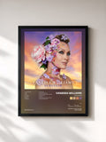 #noir Tableau de l'album Survivor de Vanessa Williams, cadre noir, imprimé et encadré en France