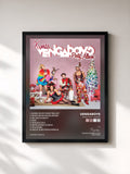 #noir Tableau de l'album Xmas Party Album! de Vengaboys, cadre noir, imprimé et encadré en France