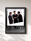 #noir Tableau de l'album Lofty's Roach Soufflé de Harry Connick Jr., cadre noir, imprimé et encadré en France
