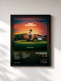#noir Tableau de l'album What Ifs & Maybes de Tom Grennan, cadre noir, imprimé et encadré en France