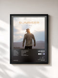 #noir Tableau de l'album Sunriser de Lee Brice, cadre noir, imprimé et encadré en France
