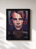 #noir Tableau de l'album Wrong Crowd (Expanded Edition) de Tom Odell, cadre noir, imprimé et encadré en France