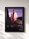 #noir Tableau de l'album Perfectly Good Guitar de John Hiatt, cadre noir, imprimé et encadré en France