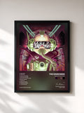 #noir Tableau de l'album Last of Our Kind de The Darkness, cadre noir, imprimé et encadré en France