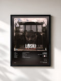 #noir Tableau de l'album See You At The Gates de Loski, cadre noir, imprimé et encadré en France
