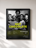 #noir Tableau de l'album Essential de Hot Chocolate, cadre noir, imprimé et encadré en France