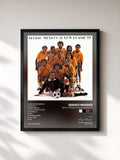 #noir Sérgio Mendes & The New Brazil '77 von Sergio Mendes als gerahmter Kunstdruck, schwarzer Rahmen, gedruckt und gerahmt in Frankreich