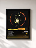 #noir Tableau de l'album The Cross Of Changes de Enigma, cadre noir, imprimé et encadré en France
