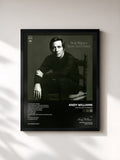 #noir Tableau de l'album You've Got a Friend de Andy Williams, cadre noir, imprimé et encadré en France