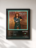 #noir Tableau de l'album Glow (Deluxe Edition) de Rick James, cadre noir, imprimé et encadré en France