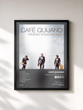 #noir Tableau de l'album Orígenes: El Bolero Volumen 2 de Café Quijano, cadre noir, imprimé et encadré en France