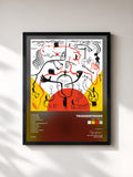 #noir Tableau de l'album Tf20 - Vault de Triggerfinger, cadre noir, imprimé et encadré en France
