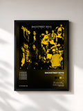 #noir Tableau de l'album Chances (Remixes) de Backstreet Boys, cadre noir, imprimé et encadré en France