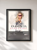 #noir Tableau de l'album Evolution de Anastacia, cadre noir, imprimé et encadré en France