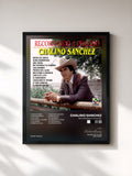 #noir Tableau de l'album Recordando A Chalino de Chalino Sanchez, cadre noir, imprimé et encadré en France