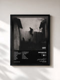 #noir Tableau de l'album JACKBOYS 2 de JACKBOYS, cadre noir, imprimé et encadré en France