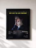 #noir Tableau de l'album why can't we just pretend? de Marian Hill, cadre noir, imprimé et encadré en France