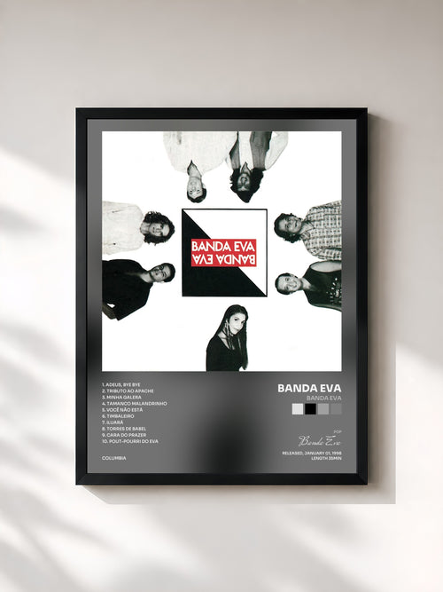 Banda Eva · Banda Eva — Affiche encadrée
