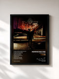 #noir Tableau de l'album Sleepwalking de Memphis May Fire, cadre noir, imprimé et encadré en France