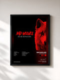 #noir Tableau de l'album Dear Monsters de Bad Wolves, cadre noir, imprimé et encadré en France