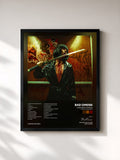 #noir Tableau de l'album CONCRETE JUNGLE (Original Soundtrack) de Bad Omens, cadre noir, imprimé et encadré en France